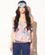The Madame Butterfly Reversible Sequin Camisole - Butterfly Glitter