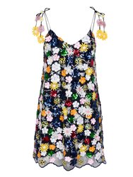 The Madame Butterfly Sequin Slip Dress