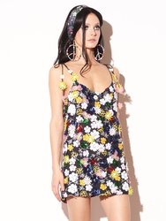 The Madame Butterfly Sequin Slip Dress