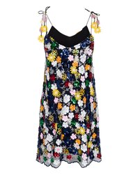 The Madame Butterfly Sequin Slip Dress