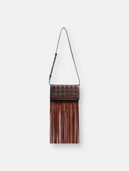 Mini Styler Bag - Leather: Black + Brown, Hardware: Black Nickel, Lining: Black