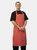 BonChef Butcher Full Length Apron (Red/White) (One Size) (One Size) (One Size) - Red/White