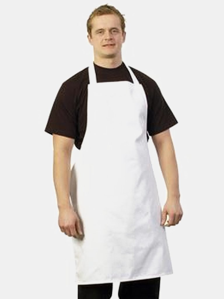 BonChef Full Length Apron (White) (One Size) (One Size) (One Size) - White