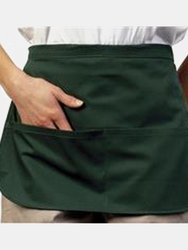 BonChef Money Pocket Apron (Bottle Green) (One Size) (One Size) - Bottle Green