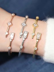 Abrielle Crystal Wrap Bracelet