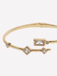 Abrielle Crystal Wrap Bracelet - Gold