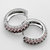 Addison Mini Crystal Hoop Earrings