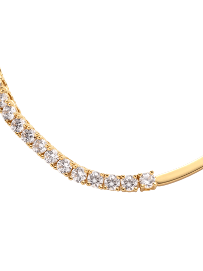 Bonheur Jewelry Anik Gold Tennis Necklace product