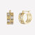 Astor Chubby Huggie Hoop Earrings - 18k Gold Plated