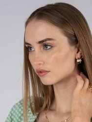 Babette Crystal Hoop Earrings