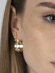 Céleste Cluster Stud Earrings