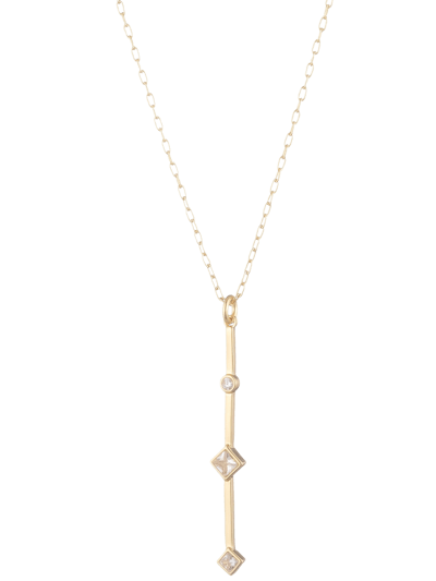 Bonheur Jewelry Clarice Gold Bar Pendant Necklace product