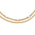 Delphine Layered Snake Chain Necklace