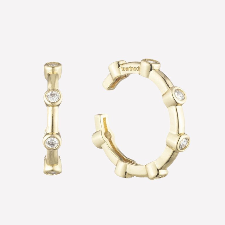 Diana Ear Cuff Wrap Earrings - Gold