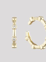 Diana Ear Cuff Wrap Earrings - Gold