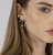 Gabrielle Arrow Stud Earrings