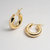 Holly Chunky Small Hoop Earrings - 18k Rose Gold