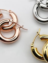 Holly Chunky Small Hoop Earrings