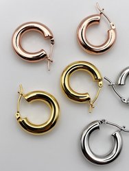 Holly Chunky Small Hoop Earrings