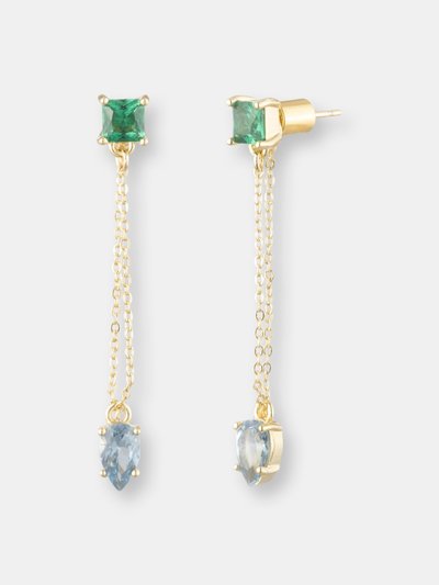 Bonheur Jewelry Kathryn Crystal Dangling Earrings product