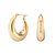 Large Puffy Hoops - Gold