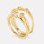 Louise 3 Piece Stackable Ring Set