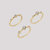 Louise Stackable Gold Ring Set - Gold