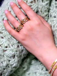 Louise Stackable Gold Ring Set