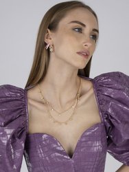Marguerite Layered Gold Chain Necklace Set