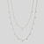 Marguerite Layered Gold Chain Necklace Set