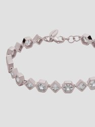 Milou Bezel-Set Tennis Bracelet