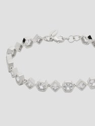 Milou Bezel-Set Tennis Bracelet
