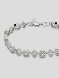Milou Bezel-Set Tennis Bracelet