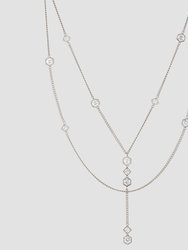 Morgane Layered Lariat Necklace