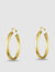Selena Gold Filled Hoop Earrings - Gold