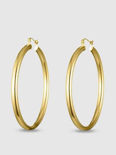 Bonheur Jewelry Selena Gold Filled Hoop Earrings product