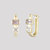 Violetta Small Thick Hoop Earrings - 18k Gold