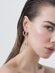Virginie Ear Pin Hook Earrings