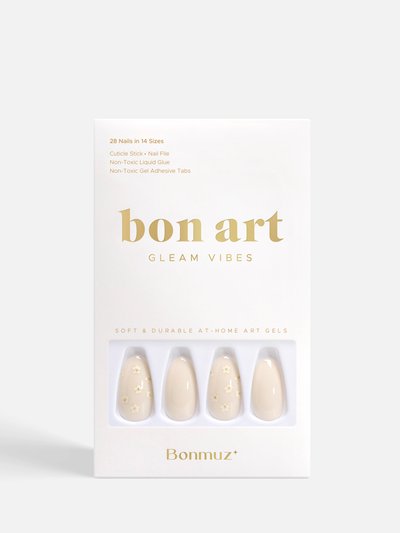 Bonmuz Cotton Daisy | Soft & Durable At-Home Art Gel Nails product