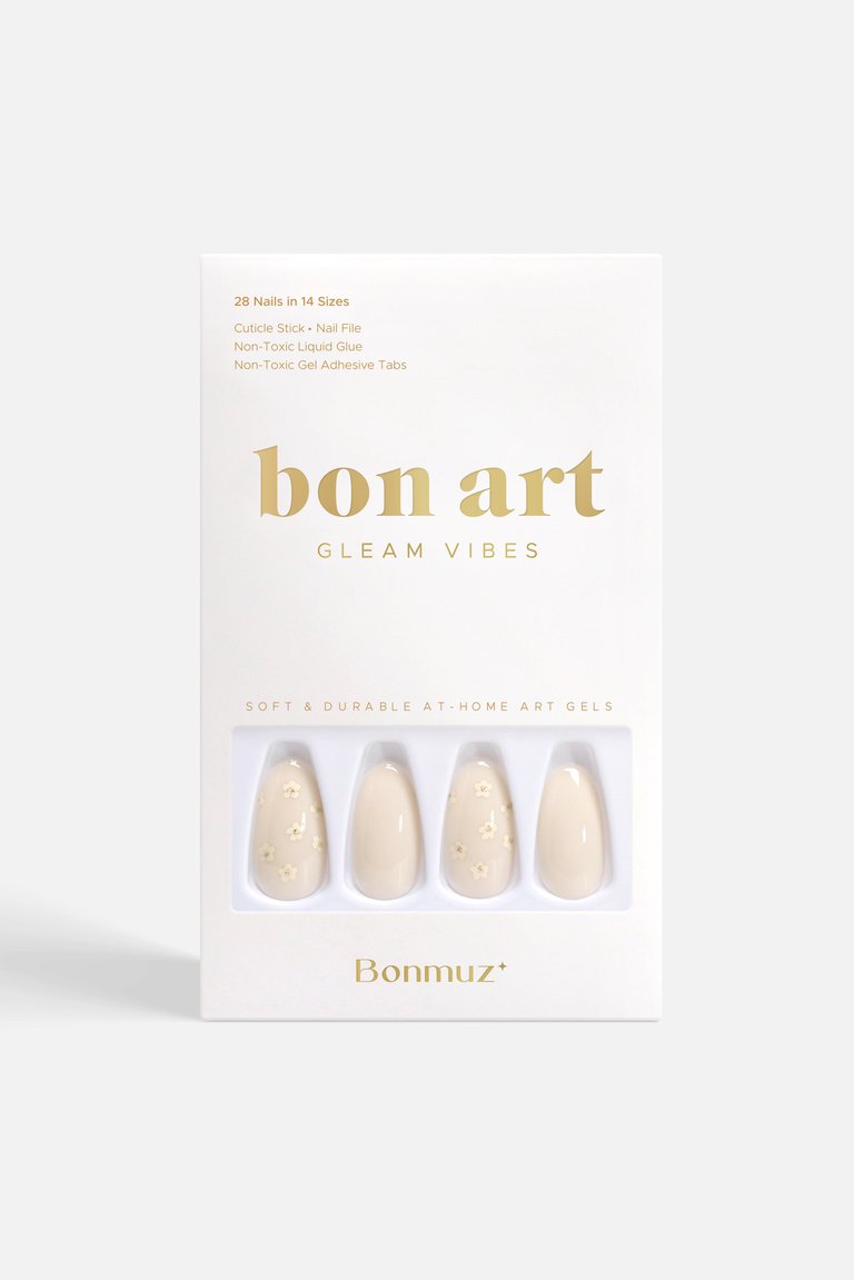 Cotton Daisy | Soft & Durable At-Home Art Gel Nails