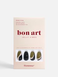 Mellow Olive | Soft & Durable At-Home Art Gel Nails