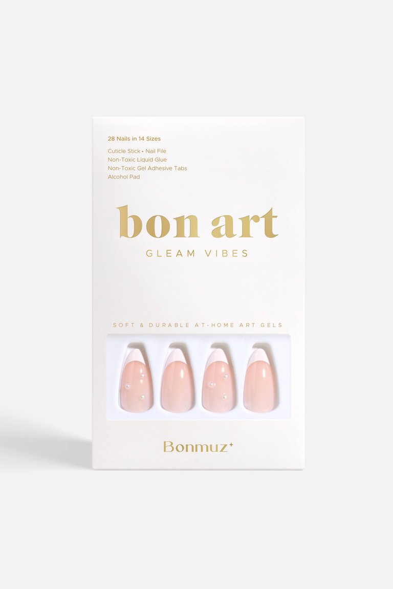 Romantic French | Soft & Durable At-Home Art Gel Nails