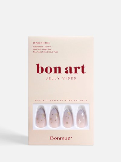 Bonmuz Sky At Dawn | Soft & Durable At-Home Art Gel Nails product