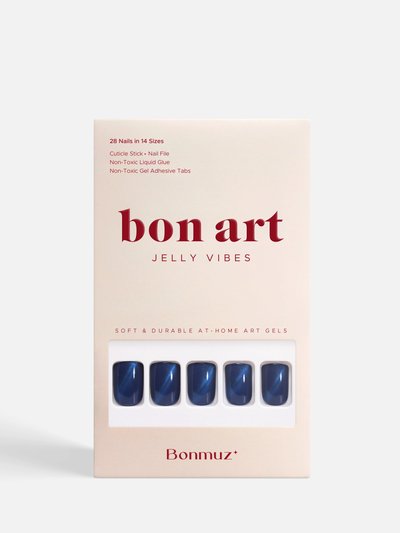 Bonmuz Starlite Blue | Soft & Durable At-Home Art Gel Nails product