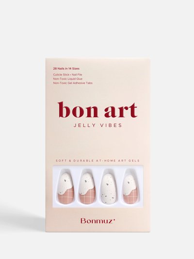 Bonmuz Sundaes And Cones | Soft & Durable At-Home Art Gel Nails product