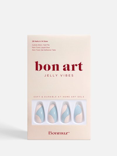 Bonmuz Sweet Cream | Soft & Durable At-Home Art Gel Nails product