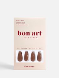 Toffee Nut Nails | Soft & Durable At-Home Art Gel Nails
