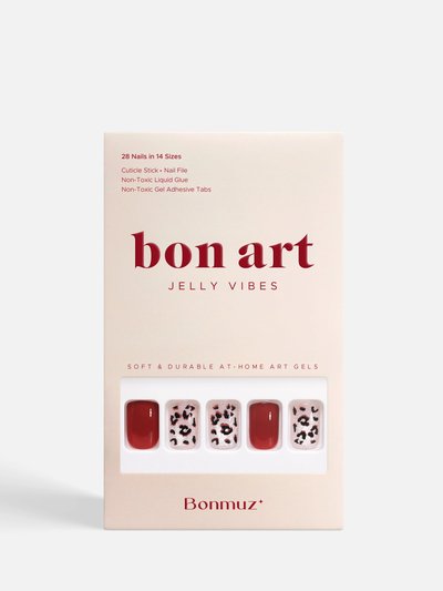 Bonmuz Wild Romance | Soft & Durable At-Home Art Gel Nails product