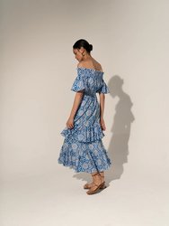 Margarita Cotton Midi Dress