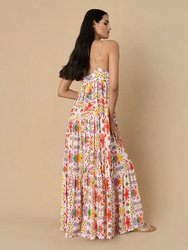 Merle Crepe Maxi Dress